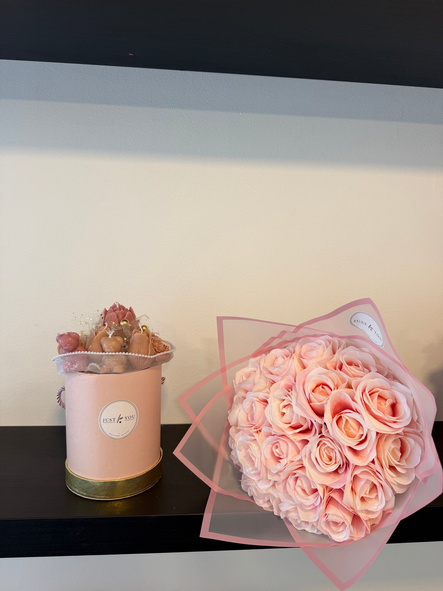 Pack Bougie+Bouquet