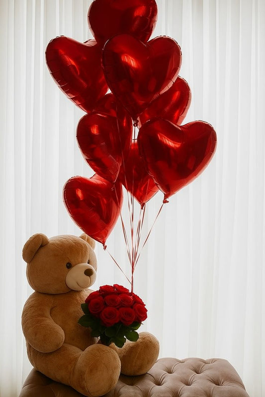 Ballon cœur hélium
